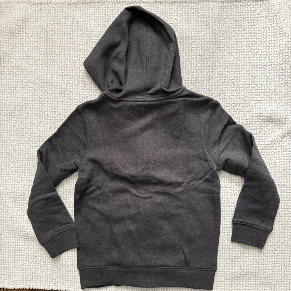 CAT & JACK Dark Gray Zip Up Hoodie NWT - Size 5T - Picture 3 of 4
